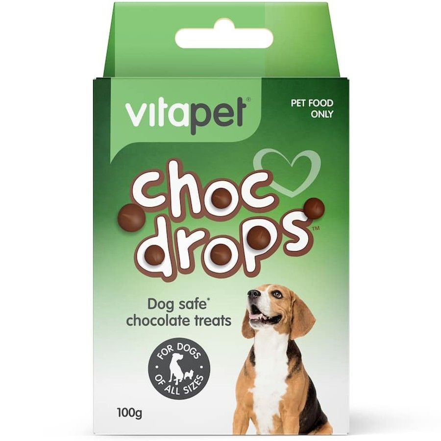 Vitapet Dog Treats Chocolate Drops 100g