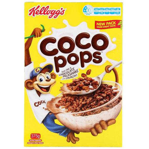 Kelloggs Cereal Coco Pops 375g