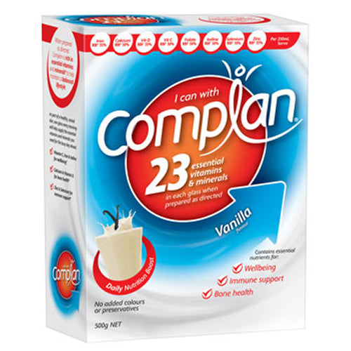 Complan Nutrition Formula Vanilla 500g