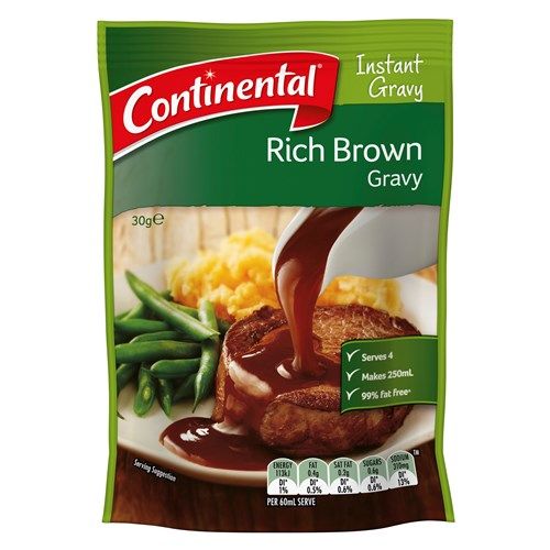 Continental Instant Gravy Rich Brown 30g