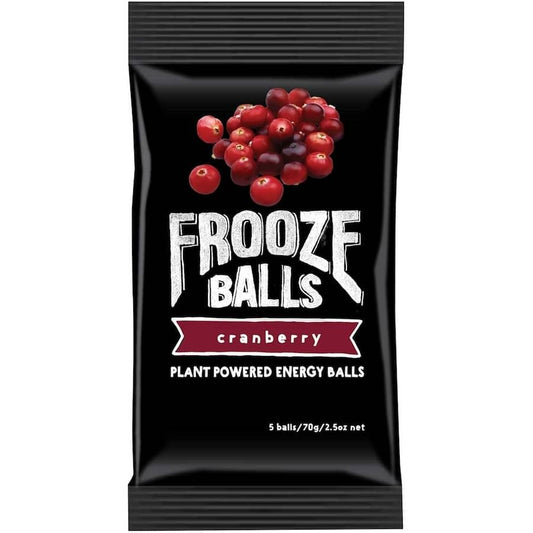 Frooze Balls Snacks Cranberry 70g