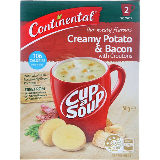 Continental Cup A Soup Potato & Bacon with Croutons