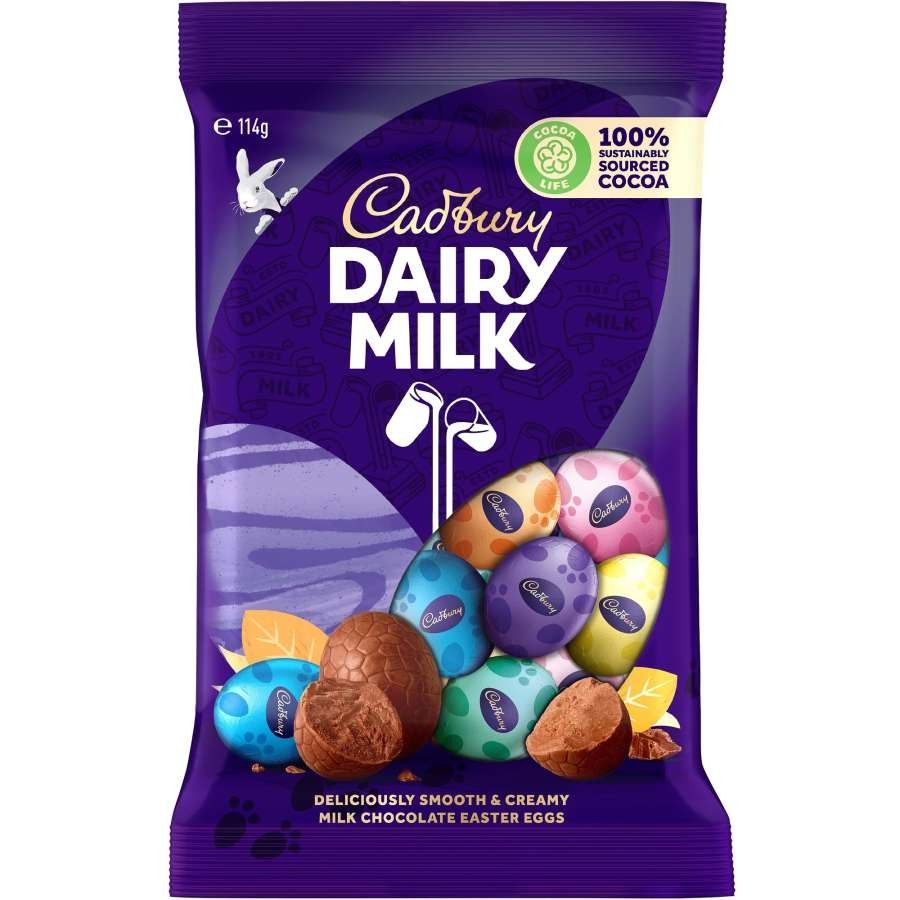 Cadbury Dairy Milk Chocolate Mini Eggs 114g