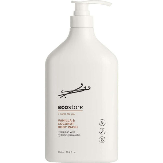 Ecostore Body Wash Vanilla And Coconut 900ml