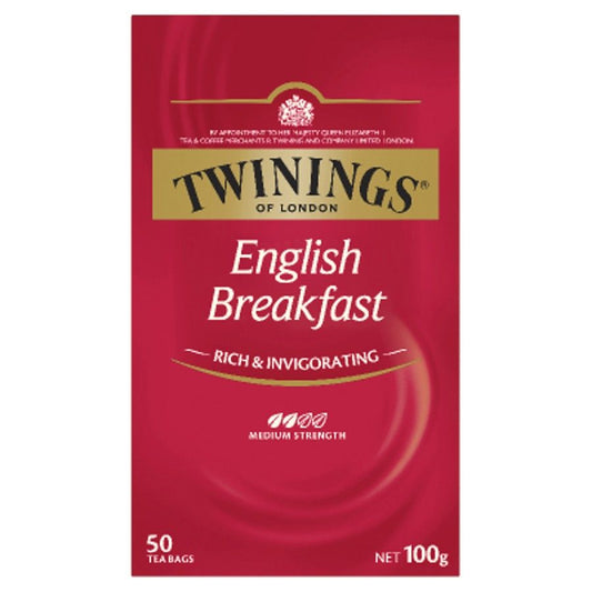 Twinings English Breakfast Tea Bags 50pk