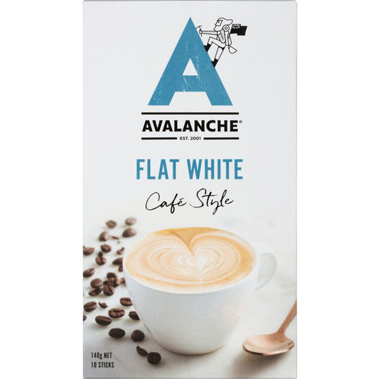 Avalanche Cafe Style Flat White 140g
