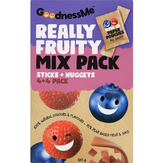 GoodnessMe Sticks & Nuggets Mix Pack  120g