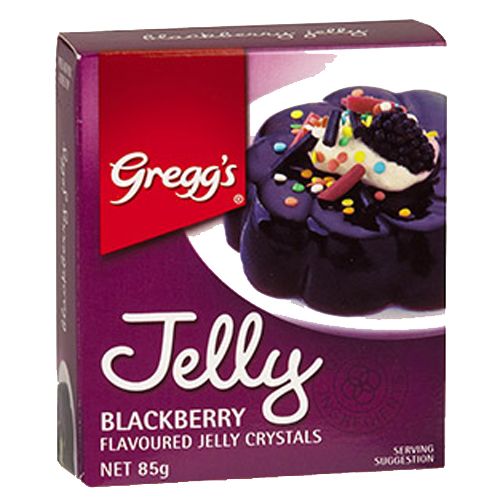 Greggs Jelly Crystals Blackberry 85g
