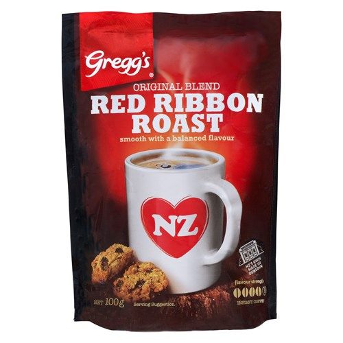 Greggs Instant Coffee Red Roast 100g