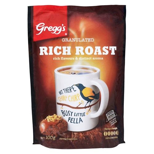 Greggs Instant Coffee Rich Roast 100g