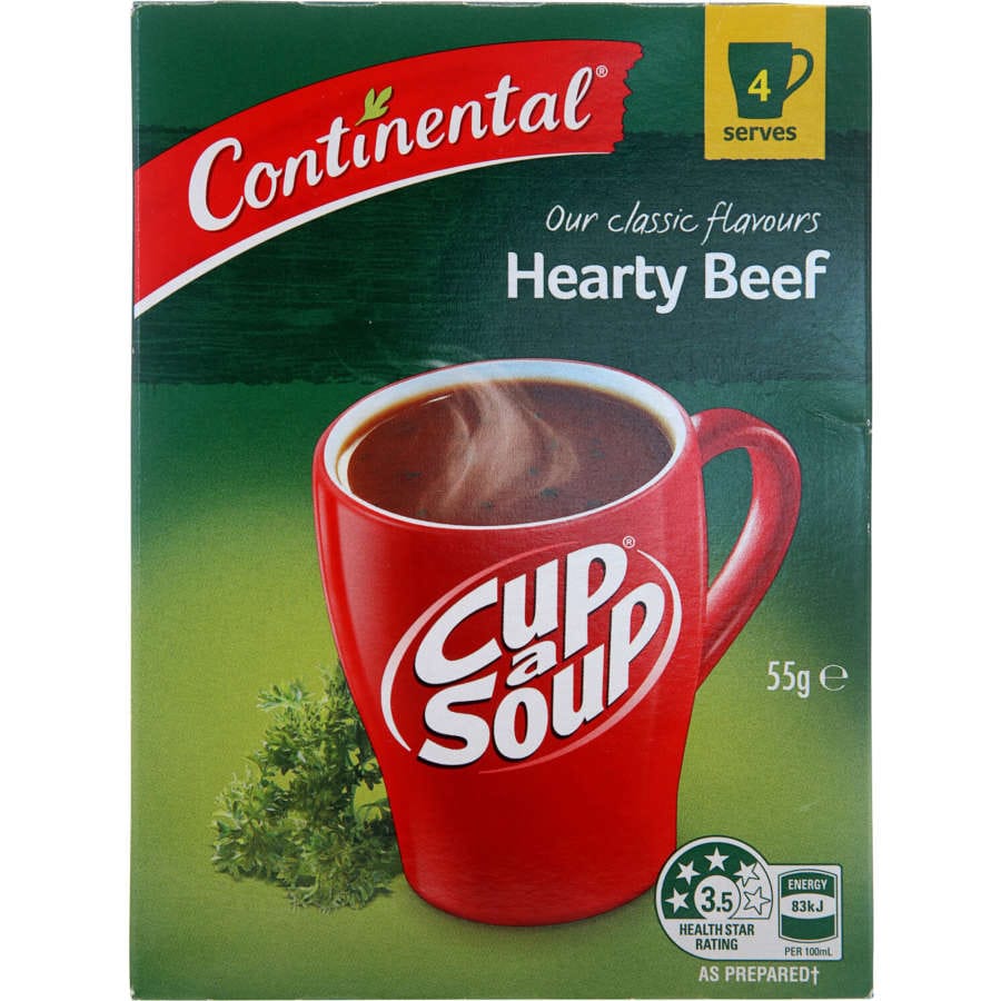 Continental Cup A Soup Hearty Beef