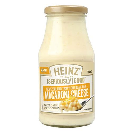 Heinz Seriously Good Pasta Sauce Macaroni Cheese 500g