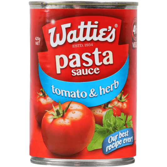 Wattie's Pasta Sauce Tomato & Herb 420g