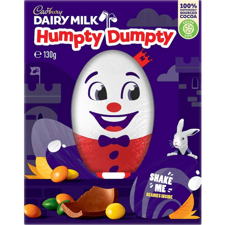 Cadbury Easter Egg Humpty Dumpty Casket 132g