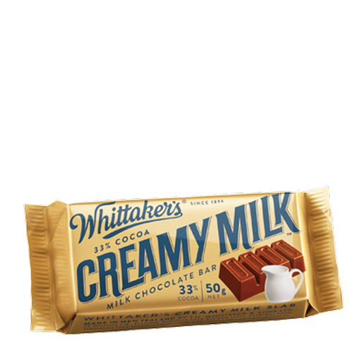 Whittakers Chocolate Slab Creamy 50g