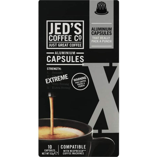 Jeds Coffee Capsules Xtreme