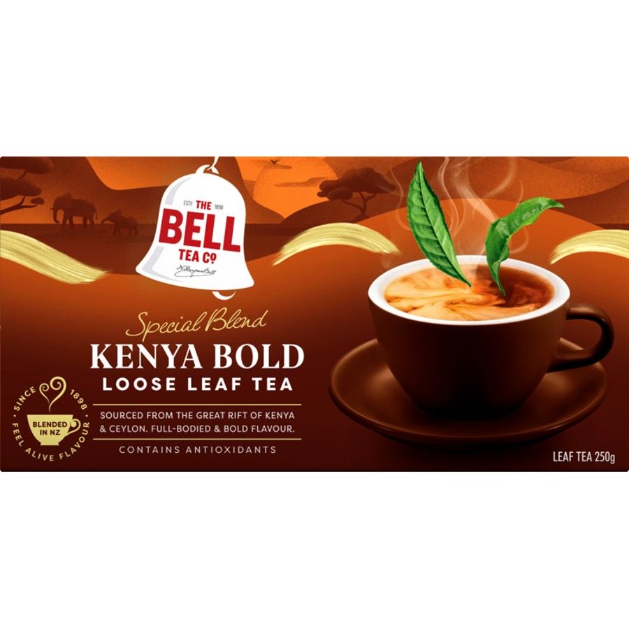 Bell Kenya Bold Loose Leaf Tea 250g