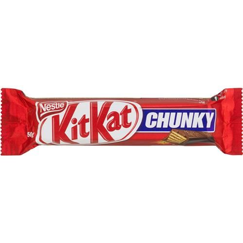 Nestle Kit Kat Chocolate Bar Original Chunky 50g