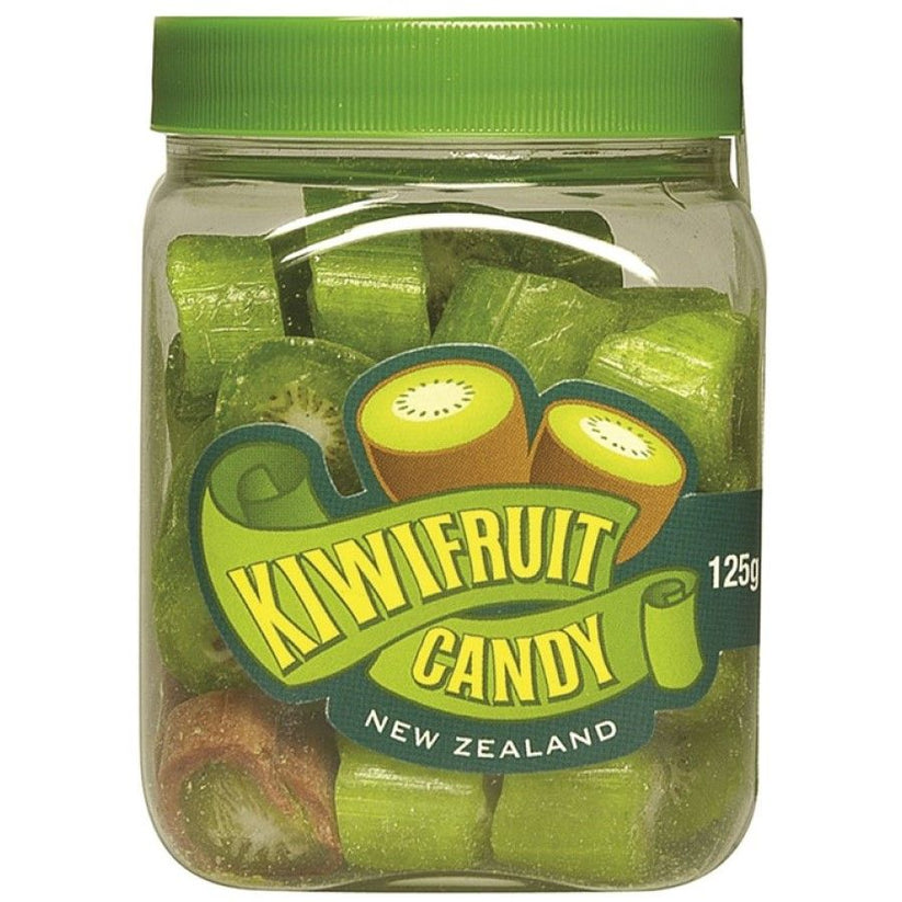 Sweets Kiwifruit Rock Candy 125g Kiwi Corner Dairy