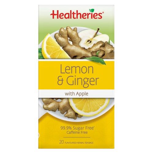 Healtheries Lemon & Ginger Fruit Tea 20pk
