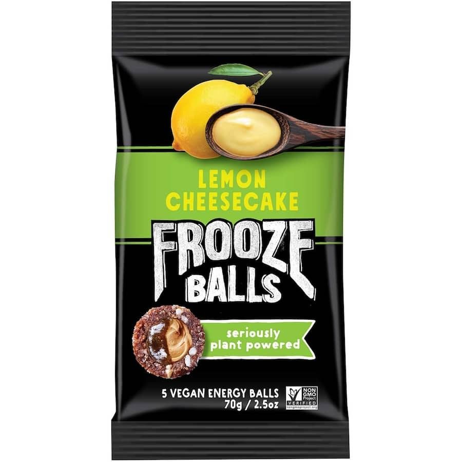 Frooze Balls Snacks Lemon Ch-cake 70g