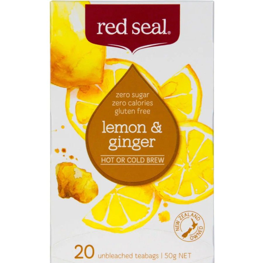 Red Seal Lemon & Ginger Tea 20 Pack