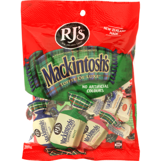 RJs Mackintoshs Toffees 200g