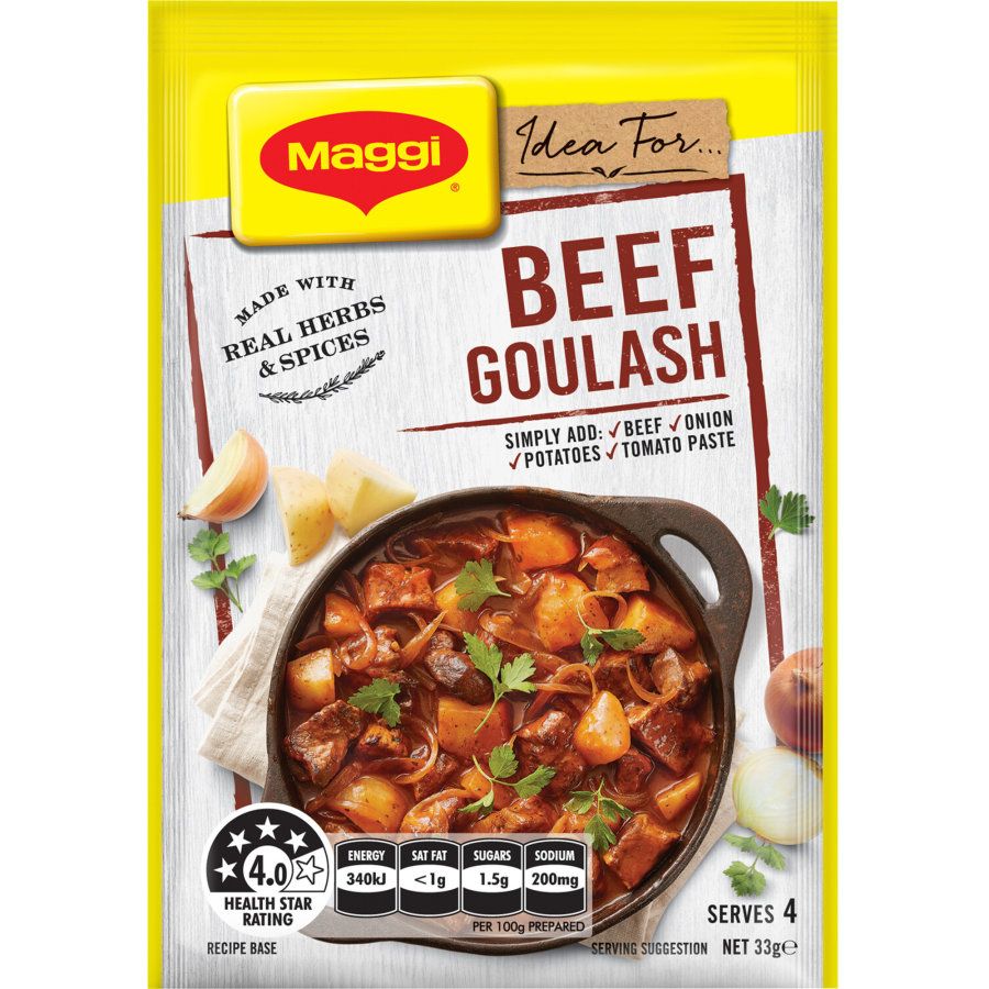 Maggi Recipe Base Beef Goulash 33g