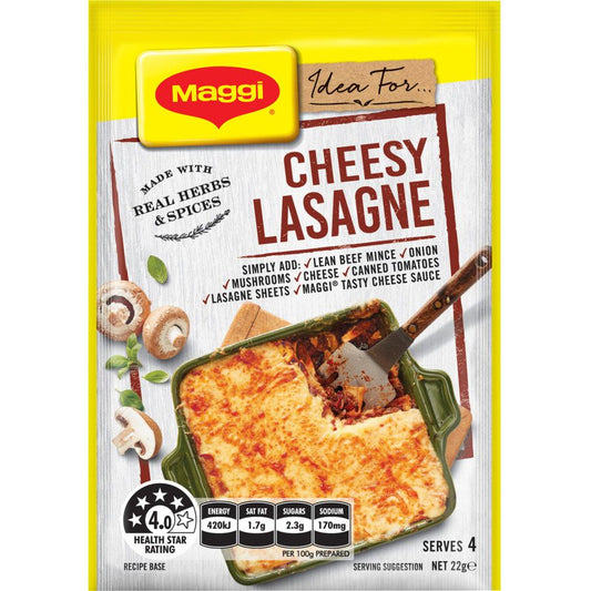 Maggi Recipe Base Lasagne 22g