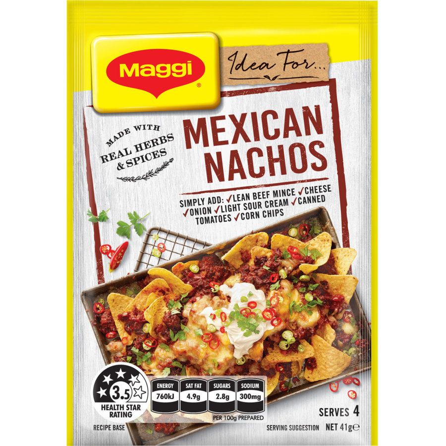 Maggi Recipe Base Mexican Nachos 41g