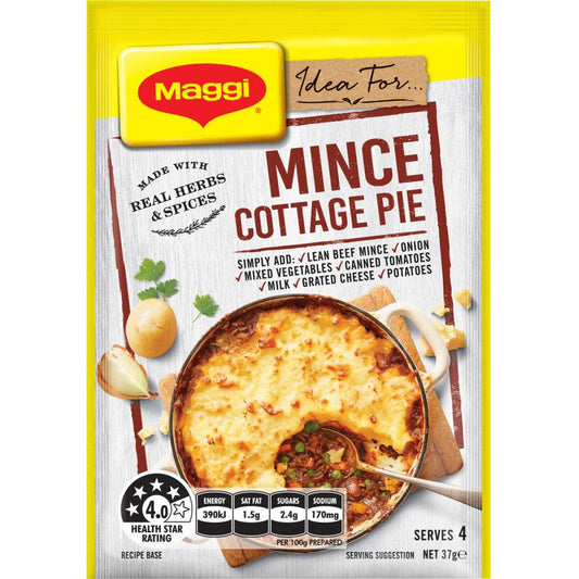 Maggi Recipe Base Mince Cottage Pie 37g