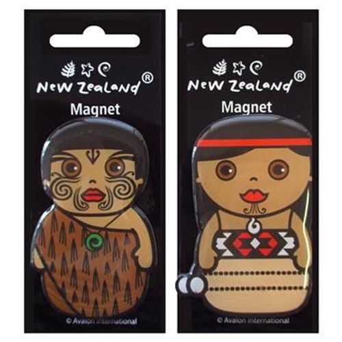 Magnet NZ Icons Girl and Boy