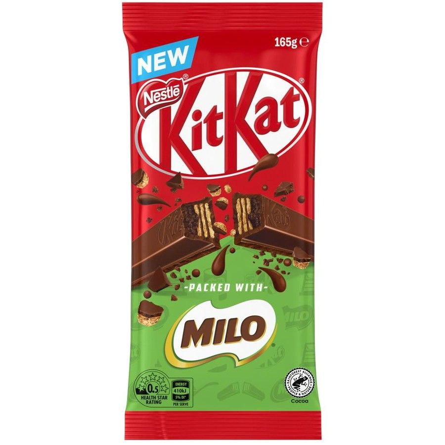 Kit Kat Block Packed With Milo 165g