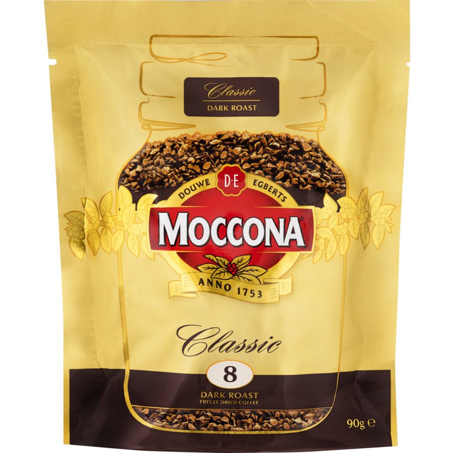 Moccona Instant Coffee Classic Dark Roast Refill 90g