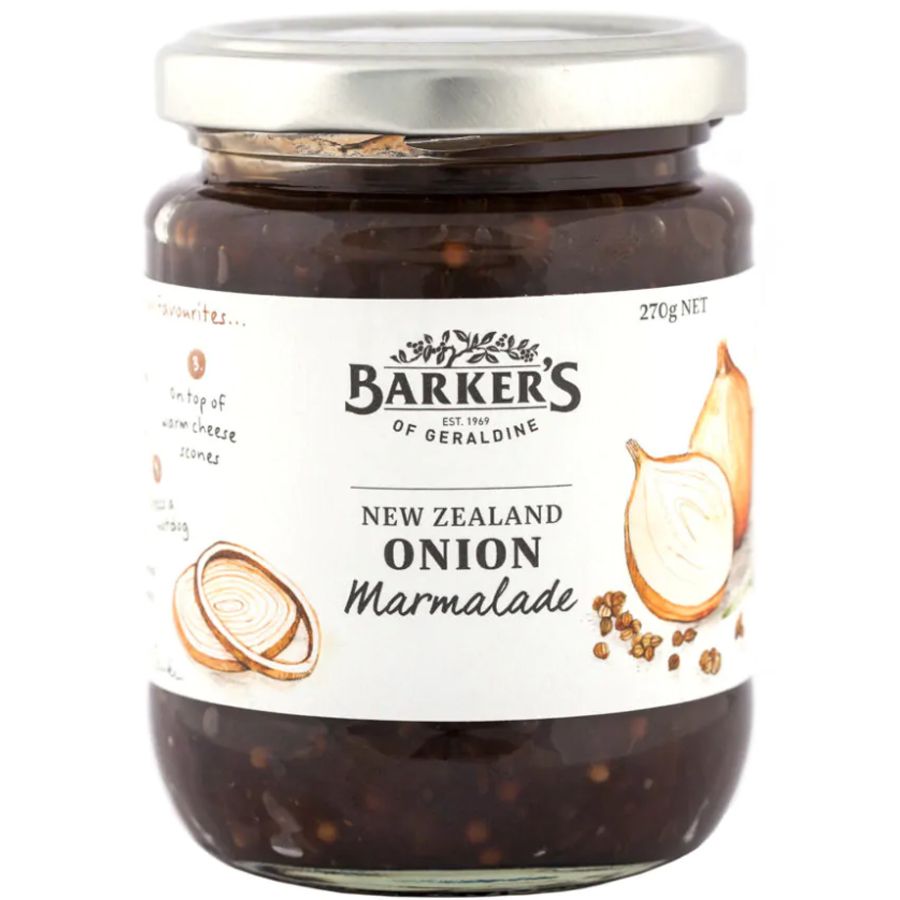 Barkers Relish NZ Onion Marmalade 270g