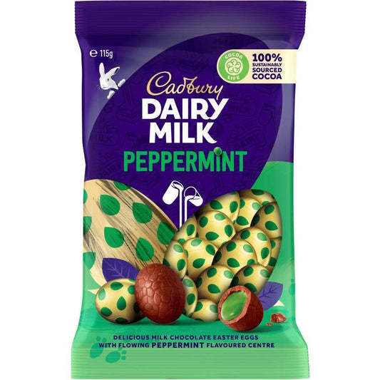 Cadbury Mini Eggs Peppermint 115g