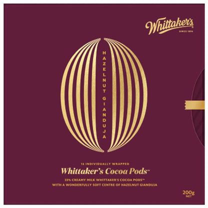 Whittakers Cocoa Pods Giftbox 200g