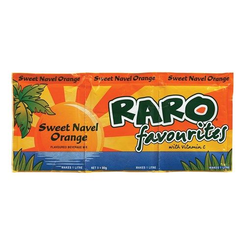 Raro Sachet Sweet Navel Orange 3pk 240g