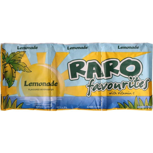 Raro Sachet Lemonade 3pk 240g