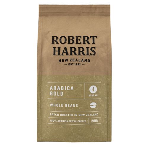 Robert Harris Coffee Beans Arabica Gold 200g