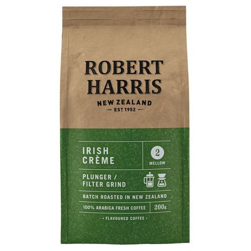 Robert Harris Irish Cream Plunger Filter Grind 200g