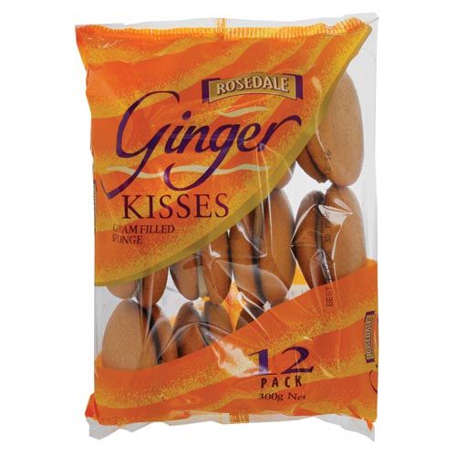 Rosedale Kisses Ginger pkt 12pk