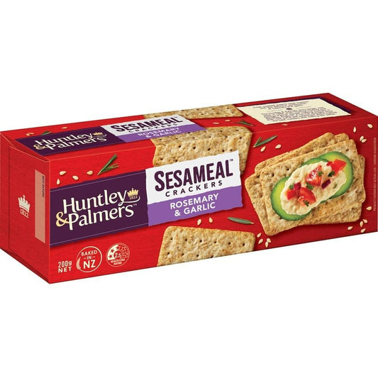 Huntley & Palmers Sesameal Rosemary & Garlic 200g