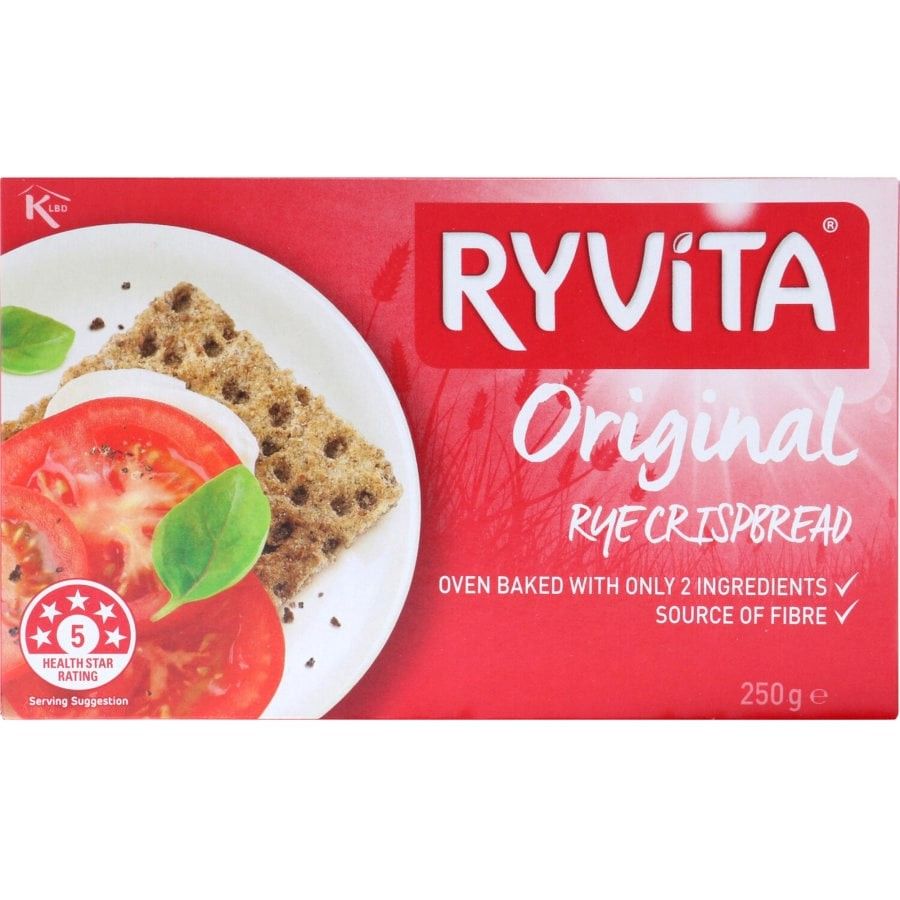 Ryvita Crispbread Original Rye 250g