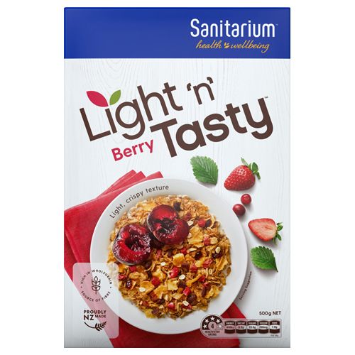 Sanitarium Light N Tasty Cereal Berry Fruits 500g