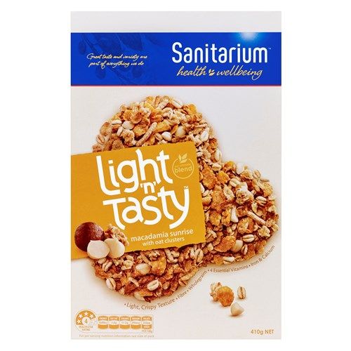 Sanitarium Light N Tasty Cereal Macadamia 410g