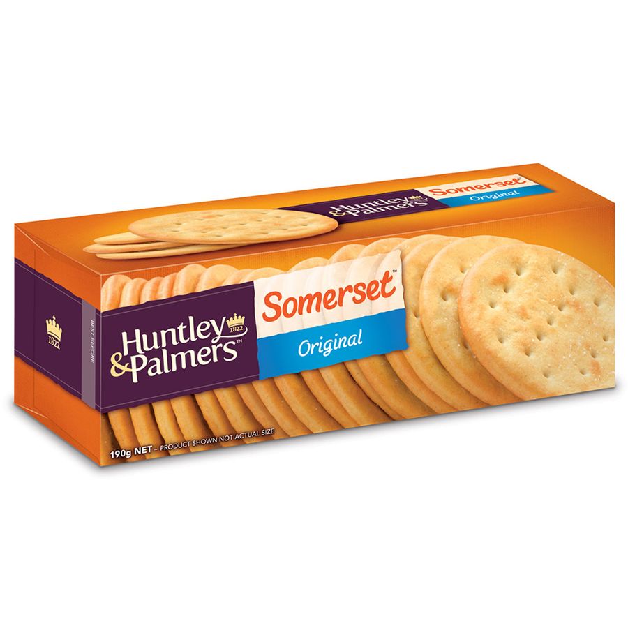 Huntley & Palmers Somerset Crackers 190g