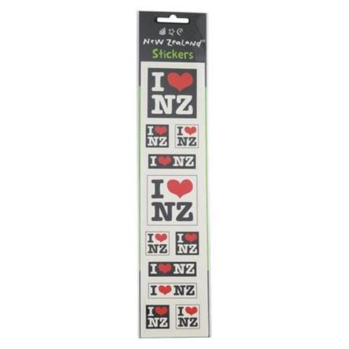 Stickers I Heart NZ