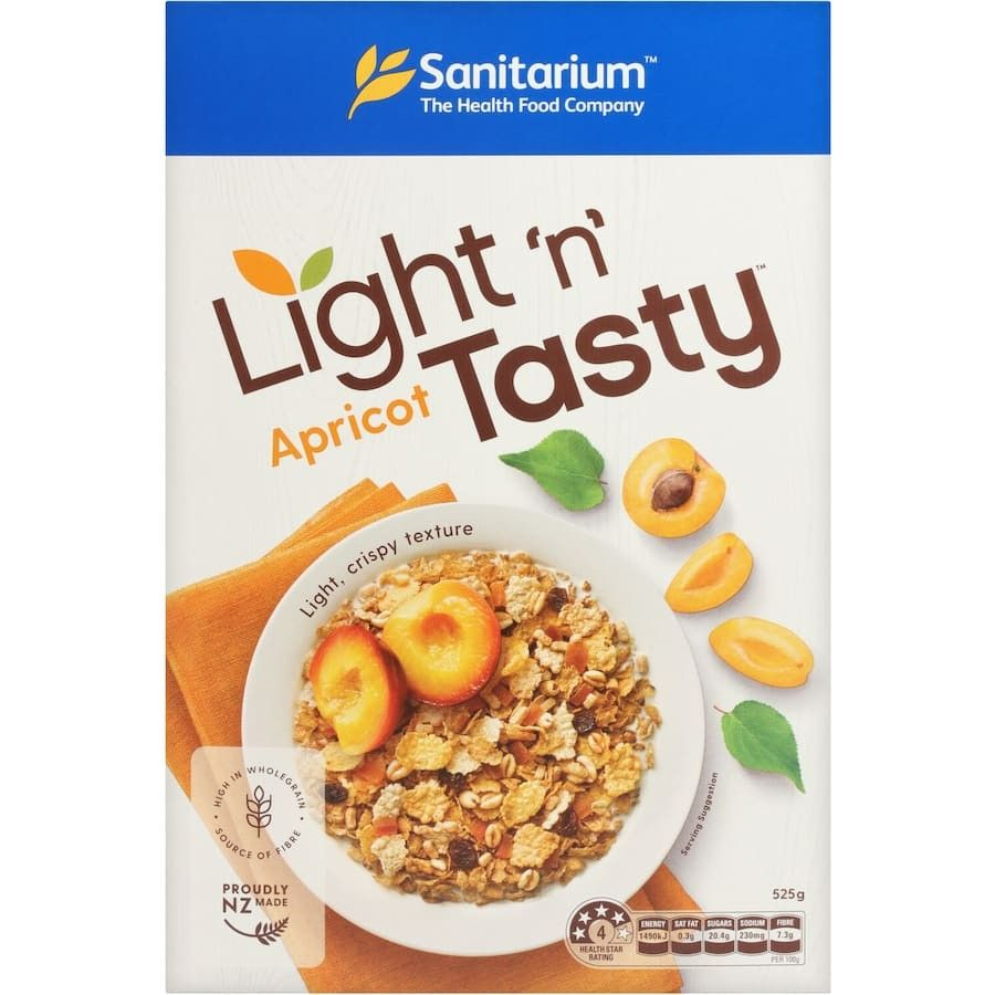 Sanitarium Light N Tasty Cereal Apricot 525g
