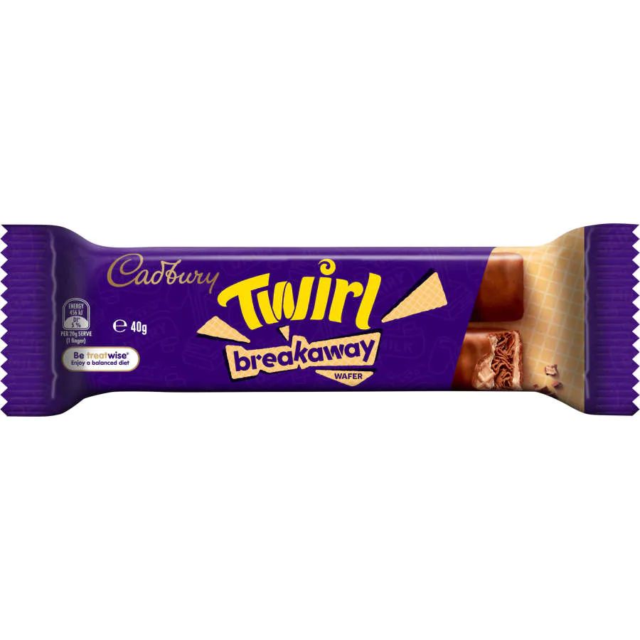 Cadbury Chocolate Bar Twirl Breakaway 40g